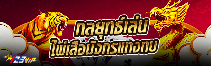 กลยุทธ์เล่นไพ่เสือมังกรแทงทบ