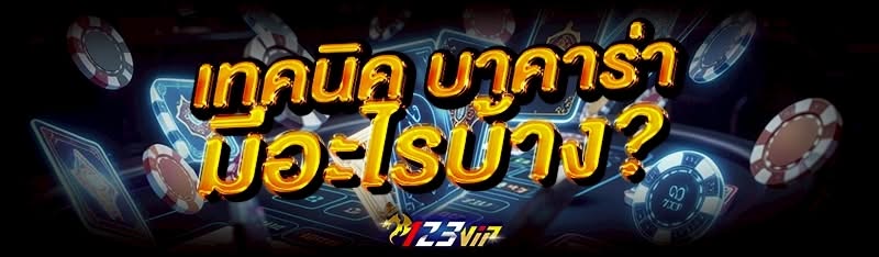 เทคนิค บาคาร่า มีอะไรบ้าง?