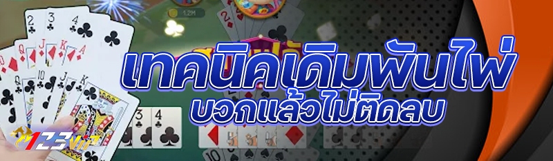 เทคนิคเดิมพันไพ่บวกแล้วไม่ติดลบ